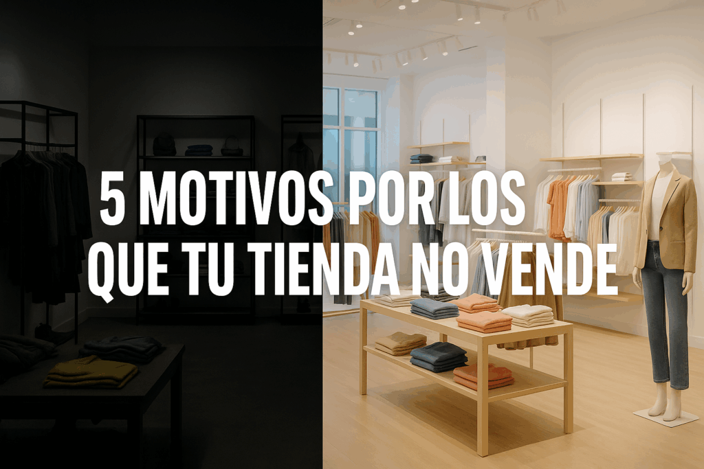 5 razones por las que tu tienda no vende (y no es el producto)